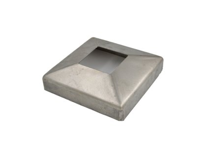 Krytka 80x80x1mm na otvor 30x30mm, oceľ/bez povrchovej úpravy