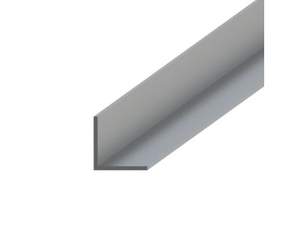 Hliníkový L - profil 40x40x3mm, dĺžka 3000 a 6000mm, prirodný hlíník bez povrchovej úpravy, materiál EN AW-6060/T66