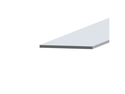 Hliníková pásovina 100x5mm, dĺžka 3000 a 6000mm, prirodný hlíník bez povrchovej úpravy, materiál EN AW-6060/T66 (Dĺžka 3 000 mm)