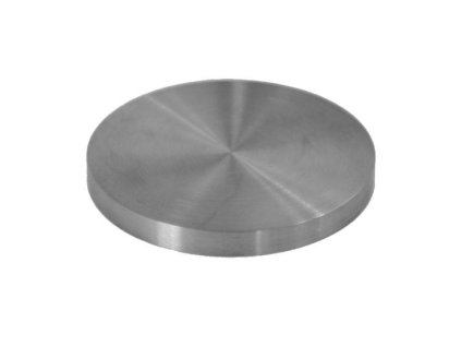Ukončenie – krytka (ø 50.0/hrúbka: 4mm) brúsený povrch K320/nerez AISI304