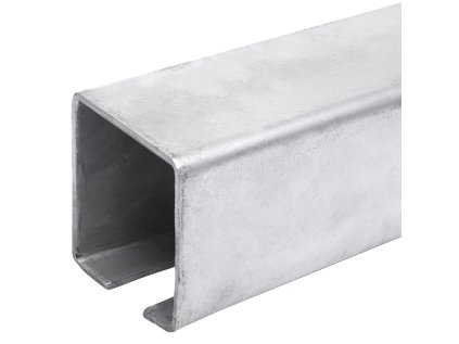 C-profil 70x70x4mm, predaj v 3 a 6 m dĺžkach, pozinkovaný povrch/oceľ (Dĺžka 3 000 mm)