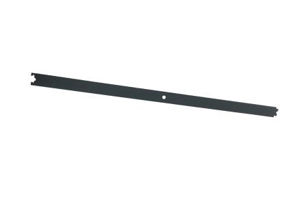 Koľajnica pre závesný systém posuvných dverí, L: 1000 mm, pozinkovaný povrch, farba: RAL9005 matná čierna