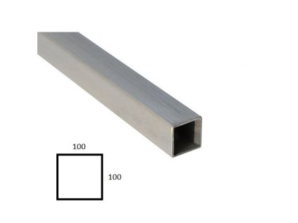 Jokel 100x100x3.0mm, brúsený povrch / nerez AISI304