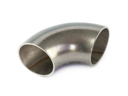 Nerezové koleno 33.7 x 2.0mm, kartáčovaná nerez/AISI 304