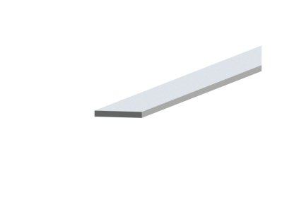 Hliníková pásovina 40x5mm, dĺžka 3000 a 6000mm, prirodný hlíník bez povrchovej úpravy, materiál EN AW-6060/T66 (Dĺžka 6 000 mm)