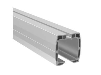 Hliníkový C- profil 90x95 mm pre samonosnú bránu, dĺžka(L): 6000mm, materiál: hliník AL