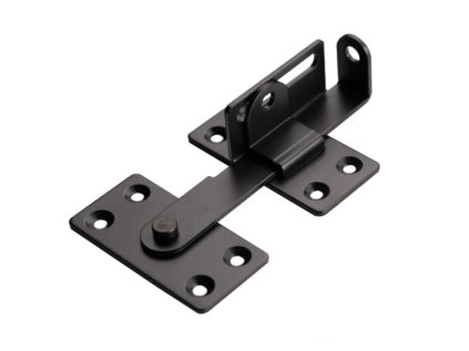 [64.095] Stainless Steel Gate Latch 20 55 mm, black