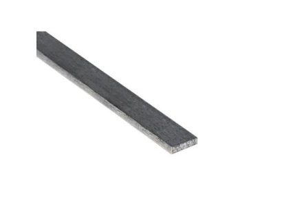 Plochá oceľ 20x5mm, surový povrch/ nerez AISI304 (Akosť AISI304, Dĺžka 1 000 mm, Povrch Surový povrch)