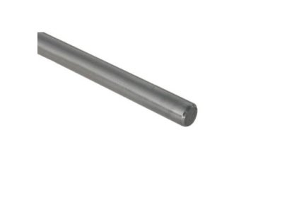 Kruhová oceľ ø 6 mm, kartáčovaný povrch /nerez AISI304 (Akosť AISI304, Dĺžka 1 000 mm, Povrch Surový povrch)