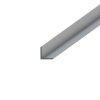 Hliníkový L - profil 20x20x2mm, dĺžka 3000 a 6000mm, prirodný hlíník bez povrchovej úpravy, materiál EN AW-6060/T66
