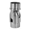 Spojka nastaviteľná s kĺbom na 42.4mm, brúsený povrch K320/ nerez AISI304