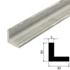 Nerezový L profil 30x30x3mm, surový povrch/ AISI304