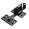 [64.095] Stainless Steel Gate Latch 20 55 mm, black