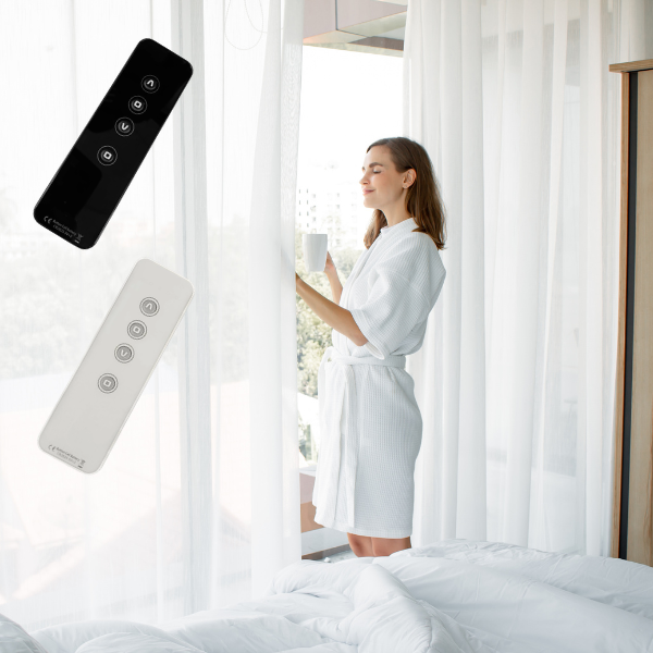 Motorové kolejnice na záclony a závěsy: Komfort, který si rychle oblíbíte