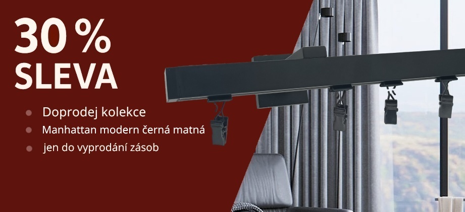 Doprodej Cube černá matná