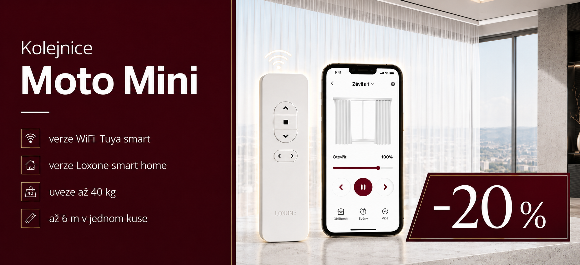 Moto mini sleva 20%