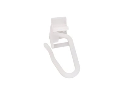 Jezdec s háčkem pro záclonovou kolejnici - kus