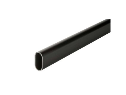 vesiakova tyc ovalna 30x15 mm cierna matna 1534