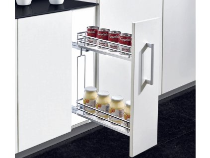 Plnovýsuvný dvojkôš Wireli ELEGANCE bočný s tl. dovretím 110x470x570 mm (Parametre Pravý)