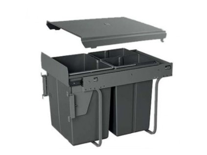 Kôš GTV na odpadky 400, 20L+2x10L s úchytmi dvierok