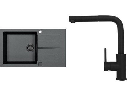 set alveus drez cadit 40 black edition black 91 baterie zeos p cerna matna