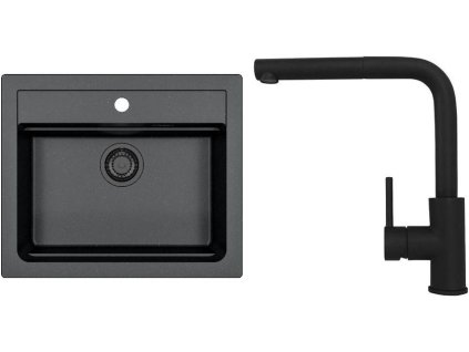 set alveus drez atrox 30 black edition black 91 baterie zeos p cerna matna