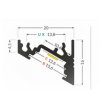 led profil corner10 bcux alu elox l 2