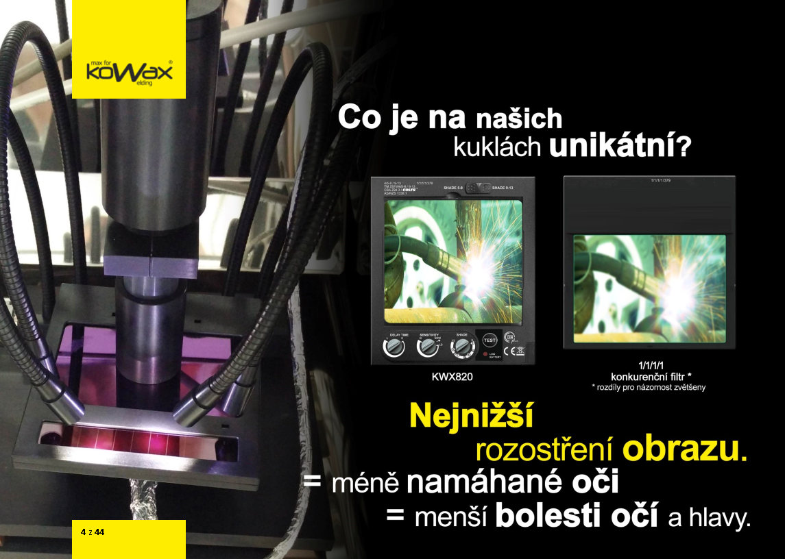 Jak se vyznat ve značení optiky samostmívacích svářečských kukel podle EN 379