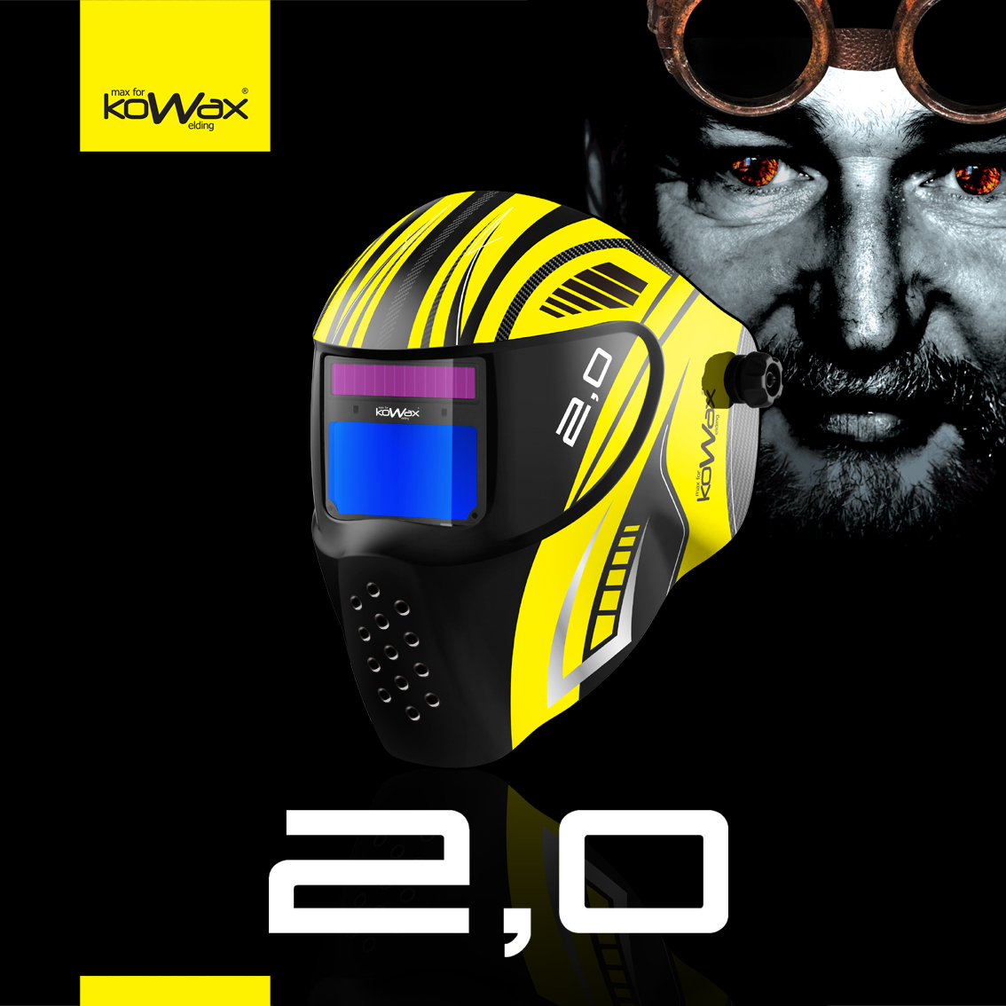 SAMOSTMÍVACÍ SVAŘOVACÍ KUKLA KOWAX® 2,0