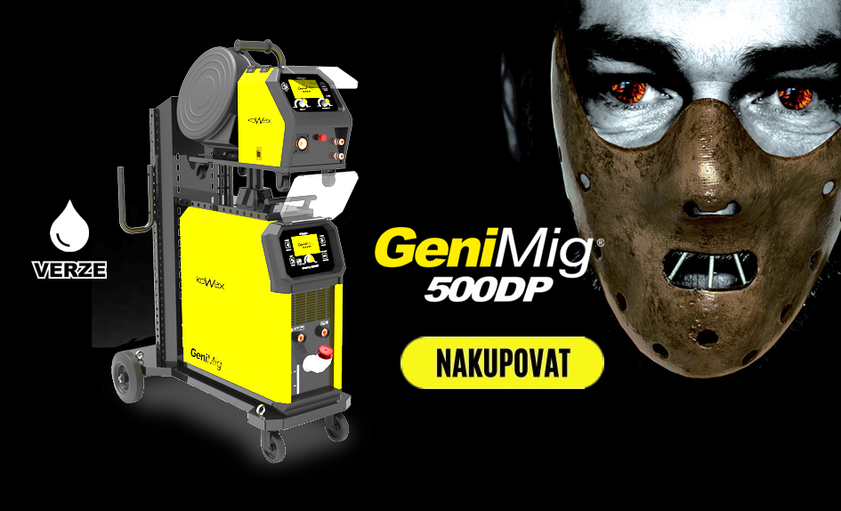 Široký výběr svářeček GeniMig500DP