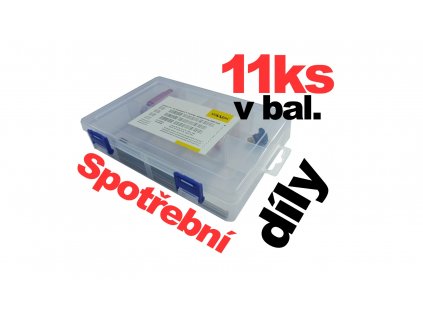 SET spotřební díly pro T09A, T20W - 11ks