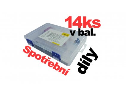 KOWAX® SET spotř.díly pro T17A, T18W, T26A - 14ks
