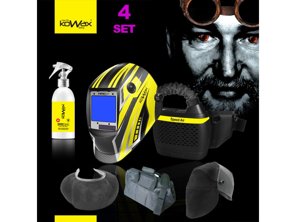 Rýchlostný vzduchový filter a ventilačná jednotka + digestor KWXSA820ARC++ SET4