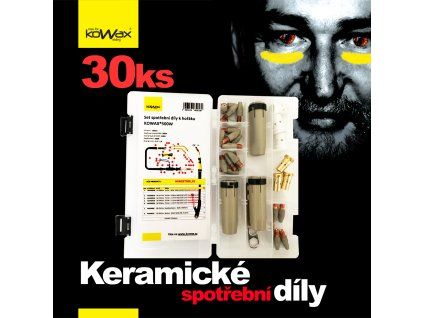 HKMSET500 01 sada dielov štvorcová čierna