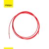 1432 teflon bowden 2 0x4 5x440 cerveny pre priemer drotu 1 2 mm