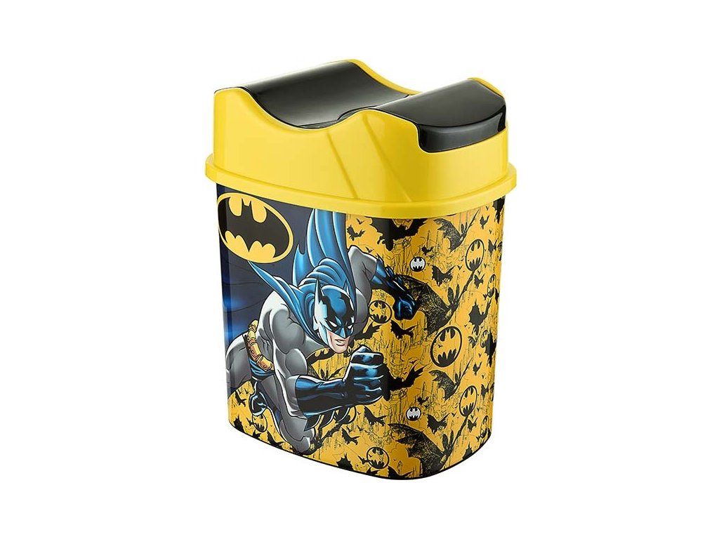 Koš odpadkový výklopný 5,5L BATMAN - Kozáček Velkoobchod s.r.o.