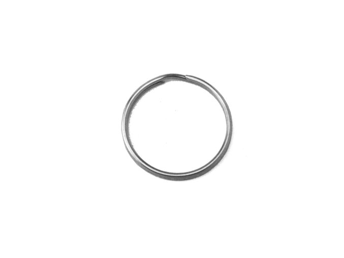 Kruh na klíče ¤30mm niklovaný (odběr bal.20ks)