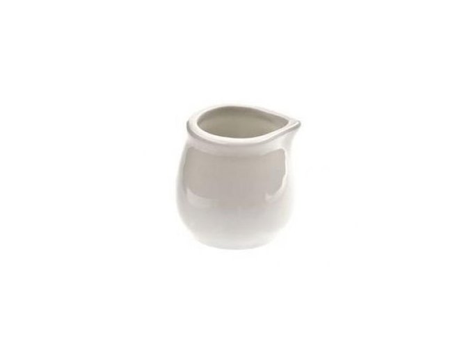 Mlékovka omáčník porcelán 20ml bílá  JOSEFA MONA