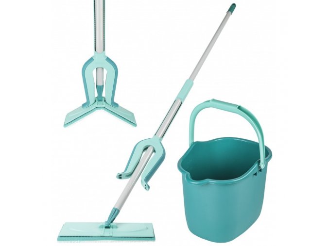 Mop plochý LEIFHEIT PICOBELLO S micro duo + vědro 12L