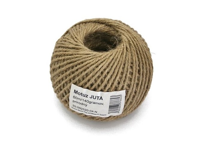 Motouz 140g/60m juta natural  BALLPACK