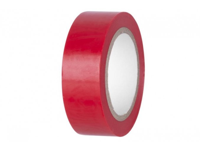 Páska izolační 19mm/10m červená