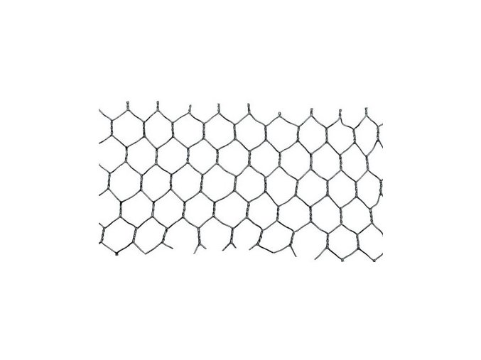 Pletivo králičí HEX 13mm PVC 25x1m