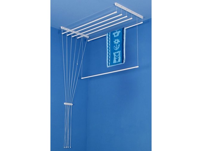 Sušák IDEAL stropní 120cm 6 tyčí