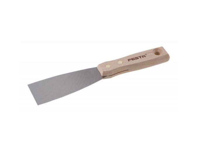 Špachtle  5cm nerez/dřevo  FESTA