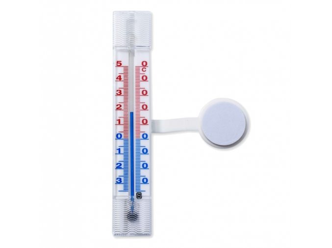 Teploměr okenní plast 15x2,5cm SL  HOME POINT