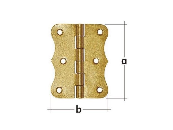 Závěs dveřní splétaný dekorační 100x105mm ZO 100 Zn žlutý