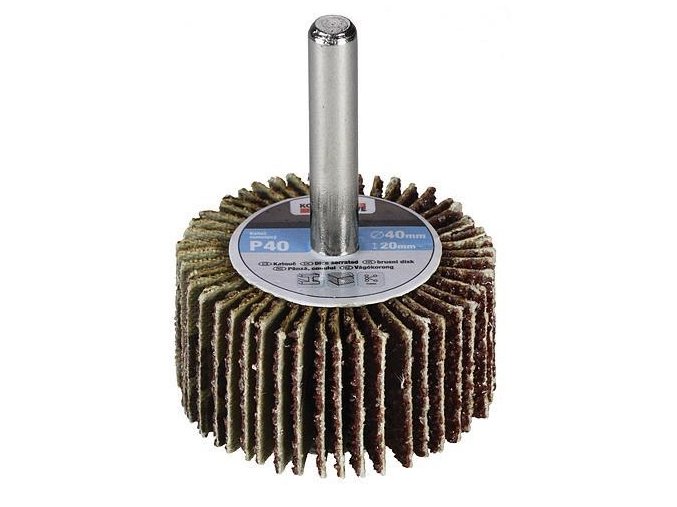 Kotouč lamelový radiální 80x30mm P60  KONNER