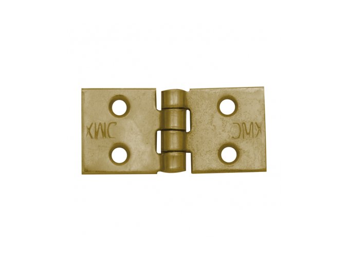 Závěs stavební 25x50mm kloubový Zn žlutý