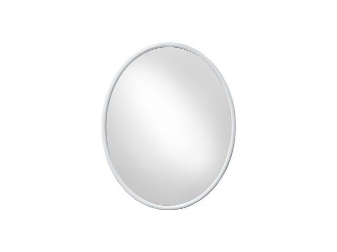 Zrcadlo elipsa 50x40cm  BERTÍK bílé