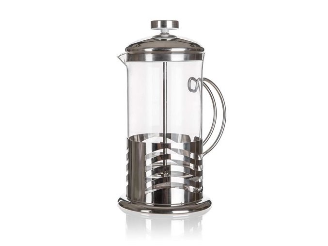 Konvice french press 1000ml sklo/nerez s filtrem  WAVE